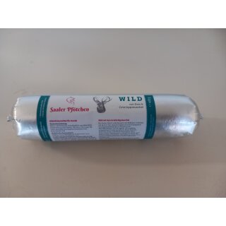 Gourmet-Wurst Wild mit Reis & Grunlippmuschel 400 g