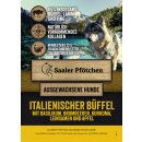 Superfood Italienischer Büffel mit Basilikum, Brombeeren, Kurkuma, Leinsamen und Apfel 12kg